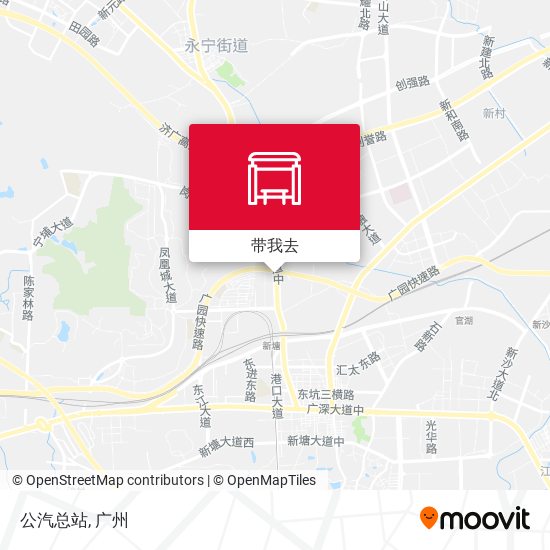 公汽总站地图
