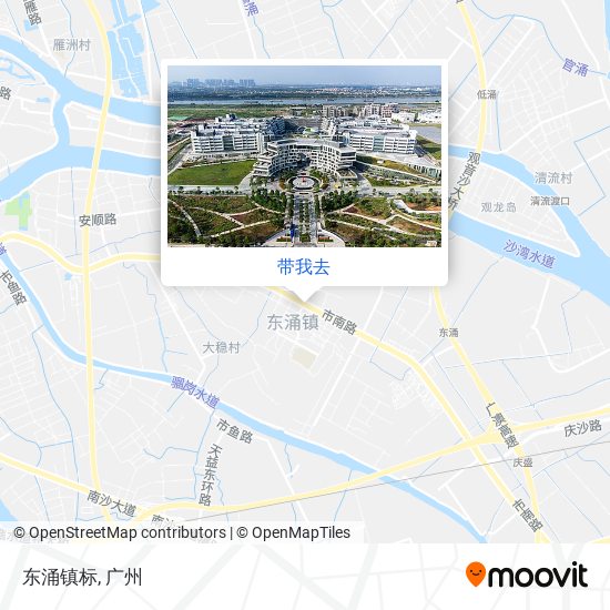 东涌镇标地图