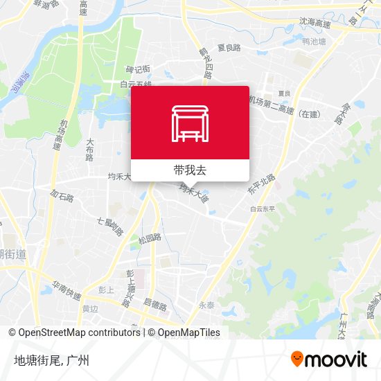 地塘街尾地图
