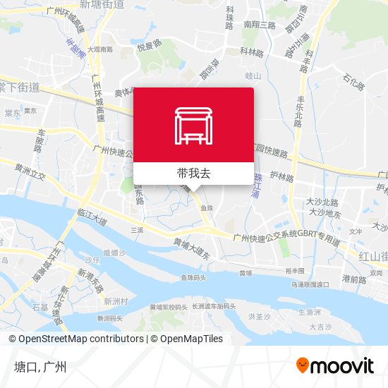 塘口地图