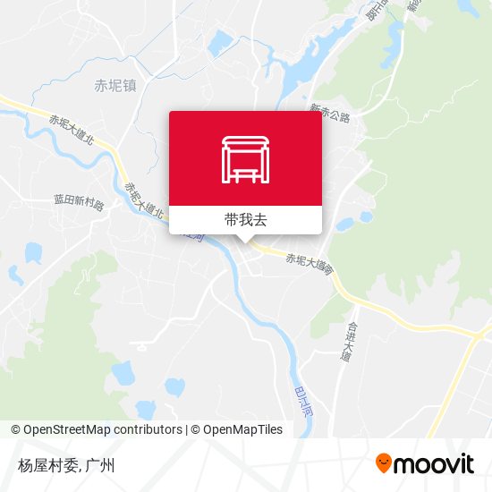 杨屋村委地图
