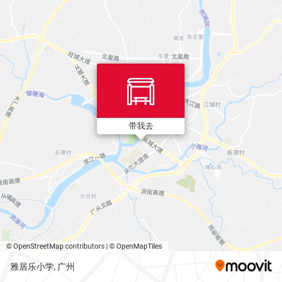雅居乐小学地图