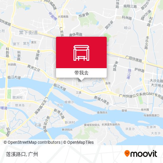 莲溪路口地图