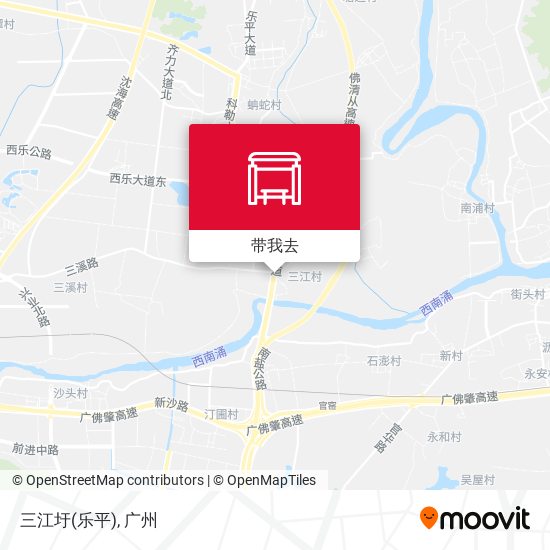 三江圩(乐平)地图