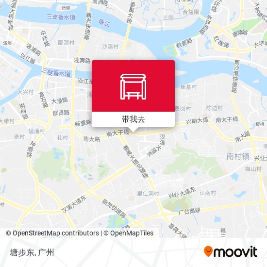 塘步东地图