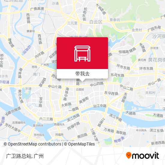 广卫路总站地图