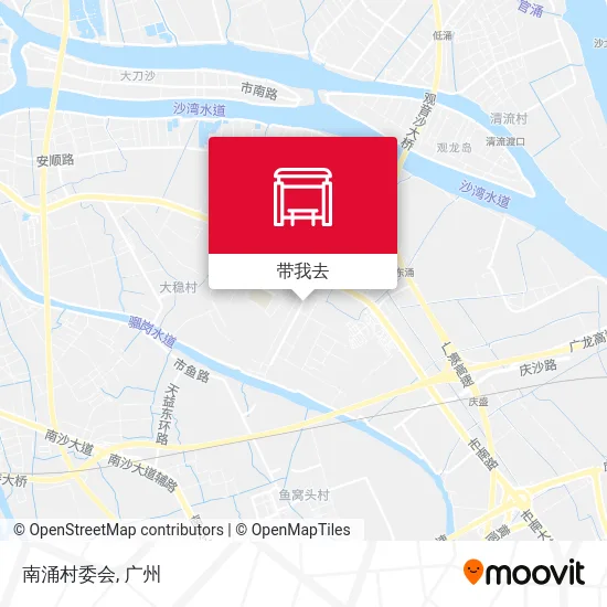 南涌村委会地图