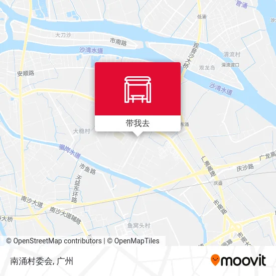 南涌村委会地图