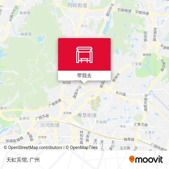 天虹宾馆地图