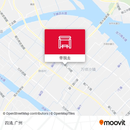 四涌地图
