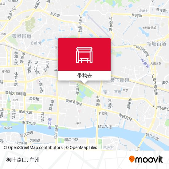 枫叶路口地图