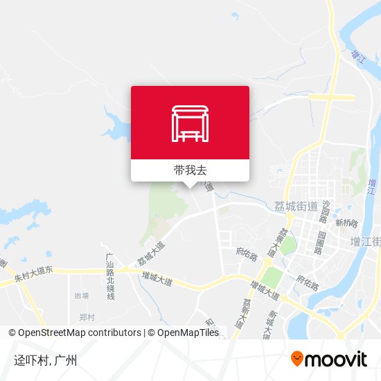 迳吓村地图
