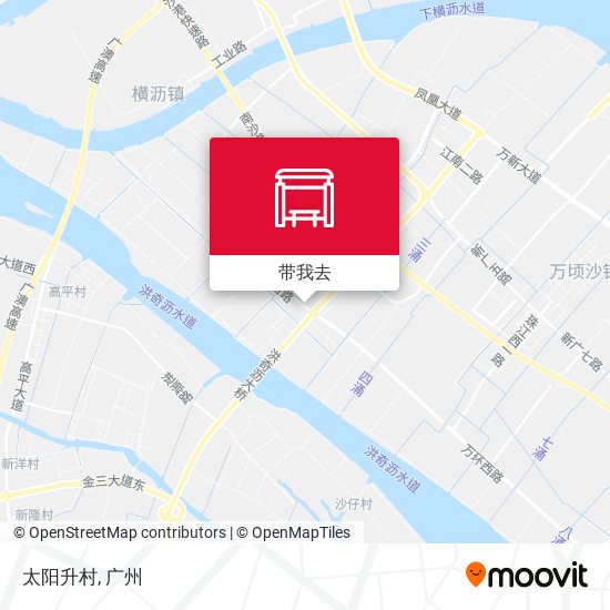 太阳升村地图