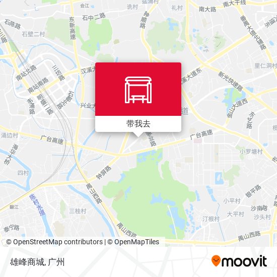 雄峰商城地图