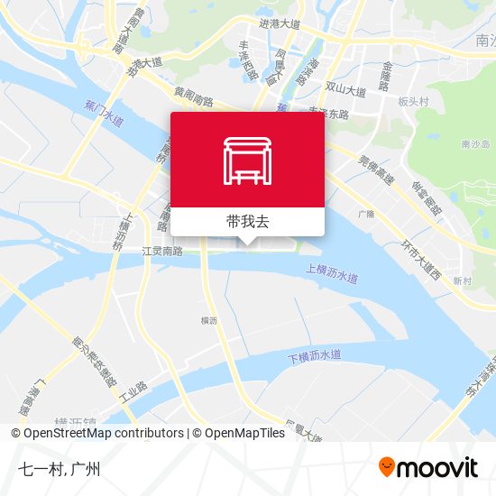 七一村地图