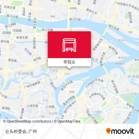 仑头村委会地图