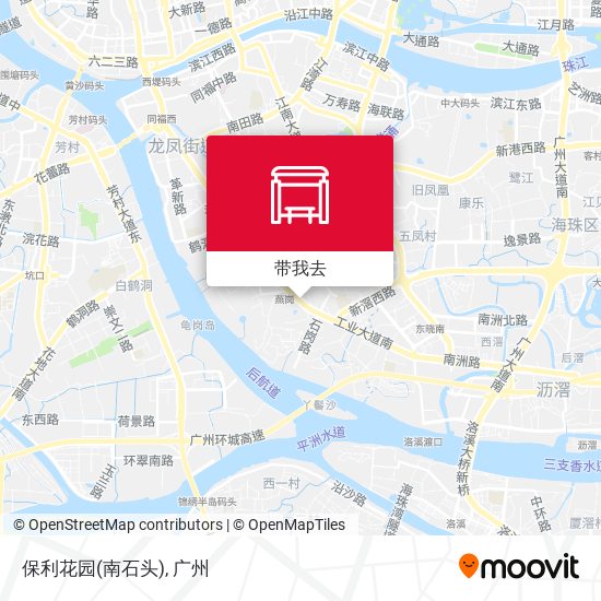 保利花园(南石头)地图
