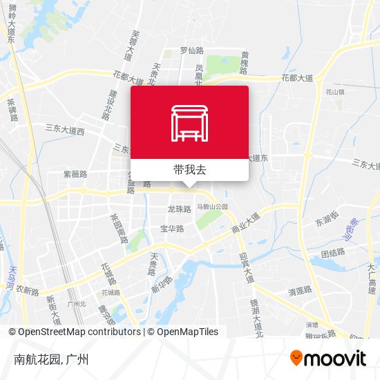 南航花园地图