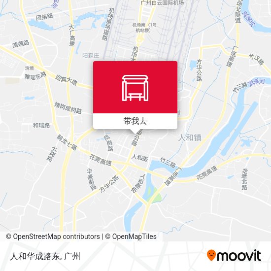 人和华成路东地图