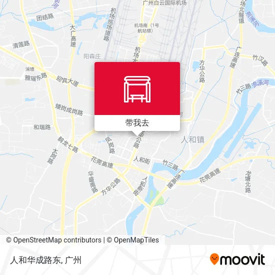 人和华成路东地图