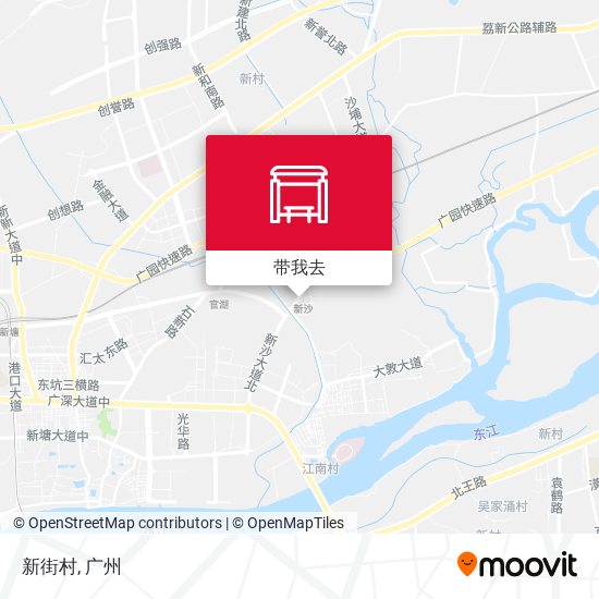 新街村地图