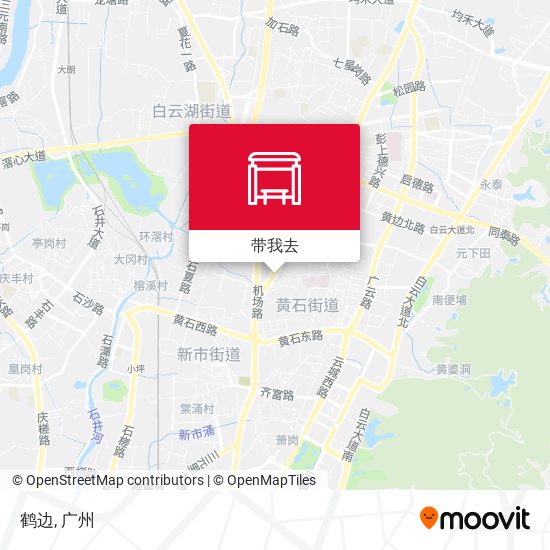 鹤边地图
