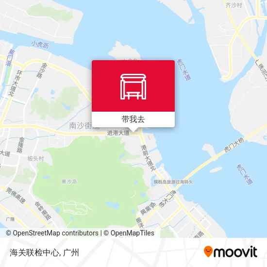 海关联检中心地图