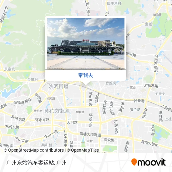 广州东站汽车客运站地图