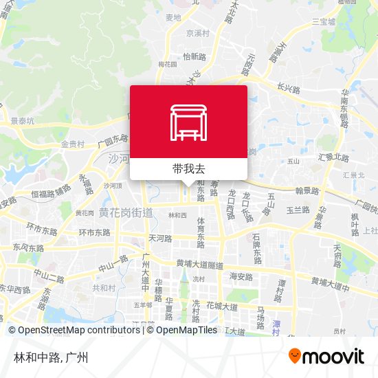 林和中路地图