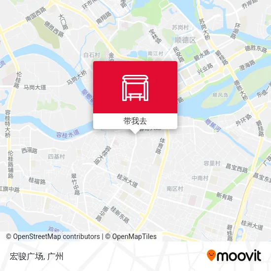 宏骏广场地图