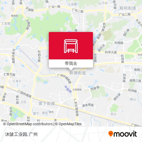 沐陂工业园地图