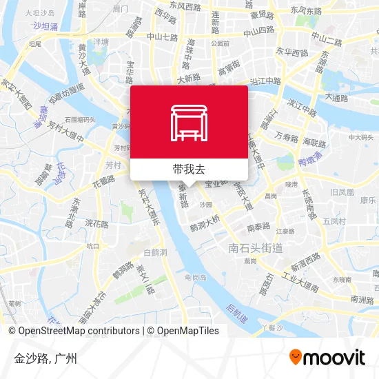 金沙路地图