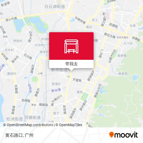 黄石路口地图