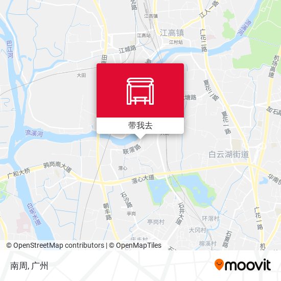 南周地图