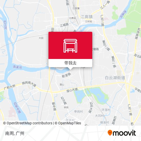 南周地图