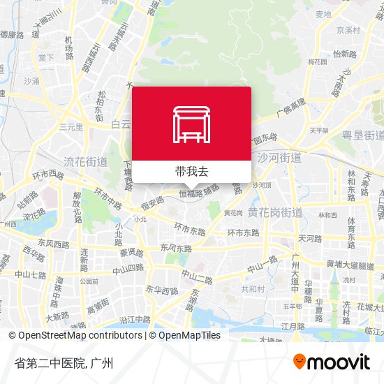 省第二中医院地图