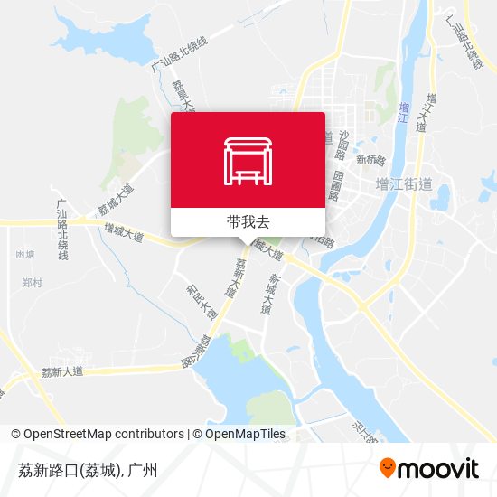 荔新路口(荔城)地图