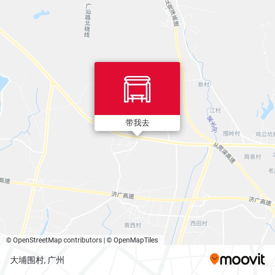大埔围村地图