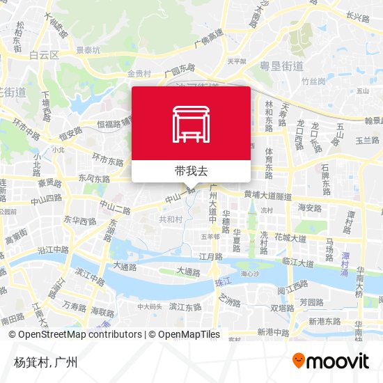 杨箕村地图