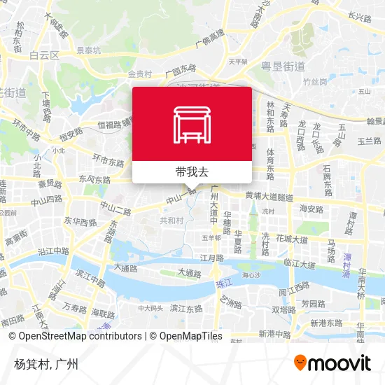 杨箕村地图