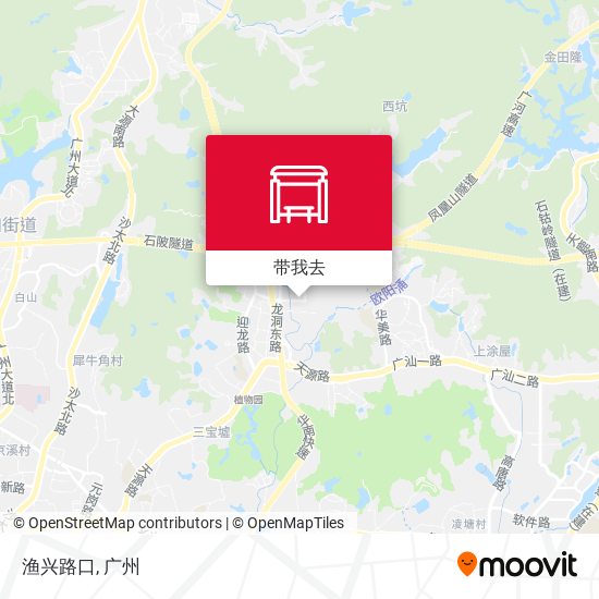 渔兴路口地图