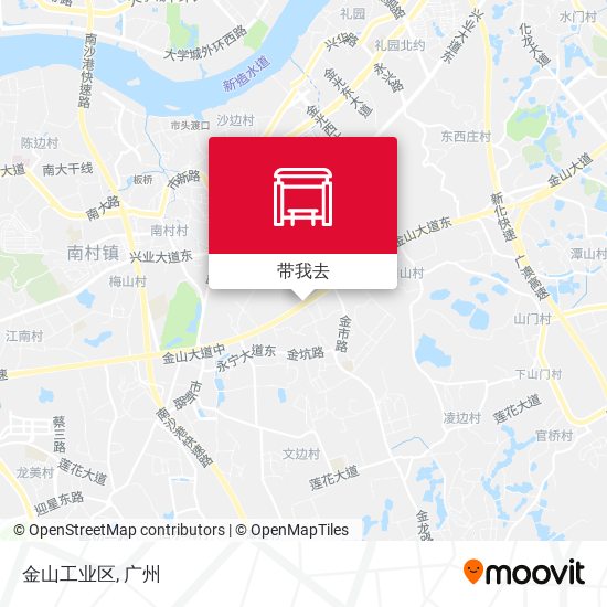 金山工业区地图