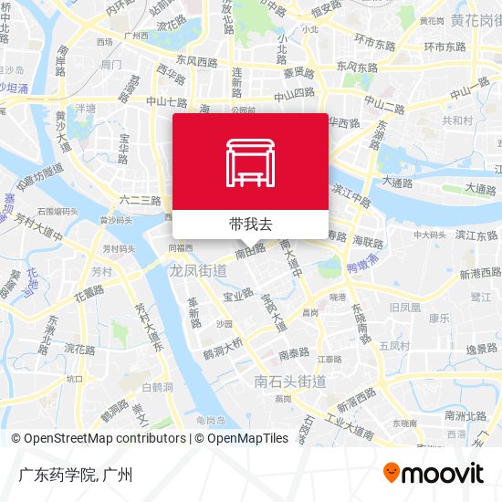 广东药学院地图