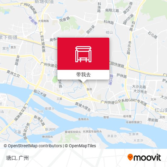 塘口地图
