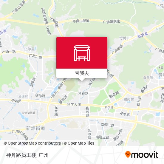 神舟路员工楼地图