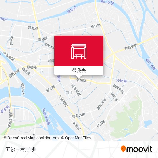 五沙一村地图