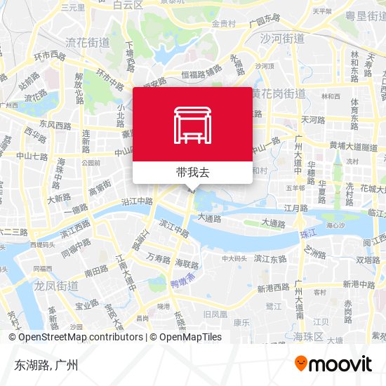 东湖路地图