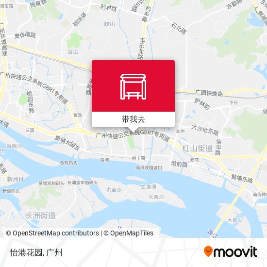 怡港花园地图