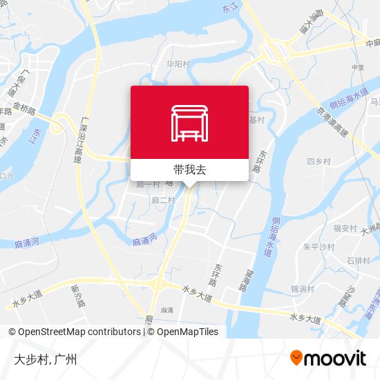 大步村地图