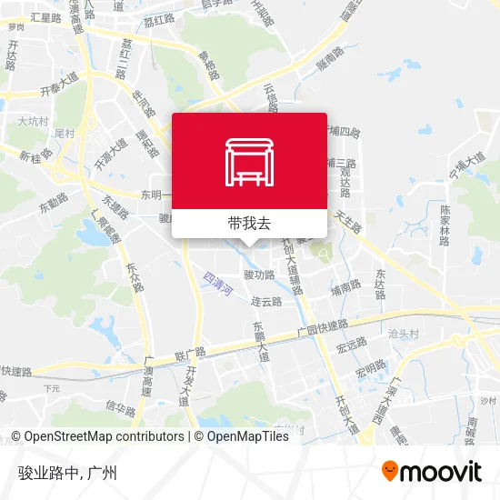 骏业路中地图